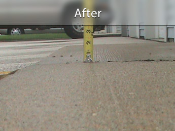 Driveway leveling